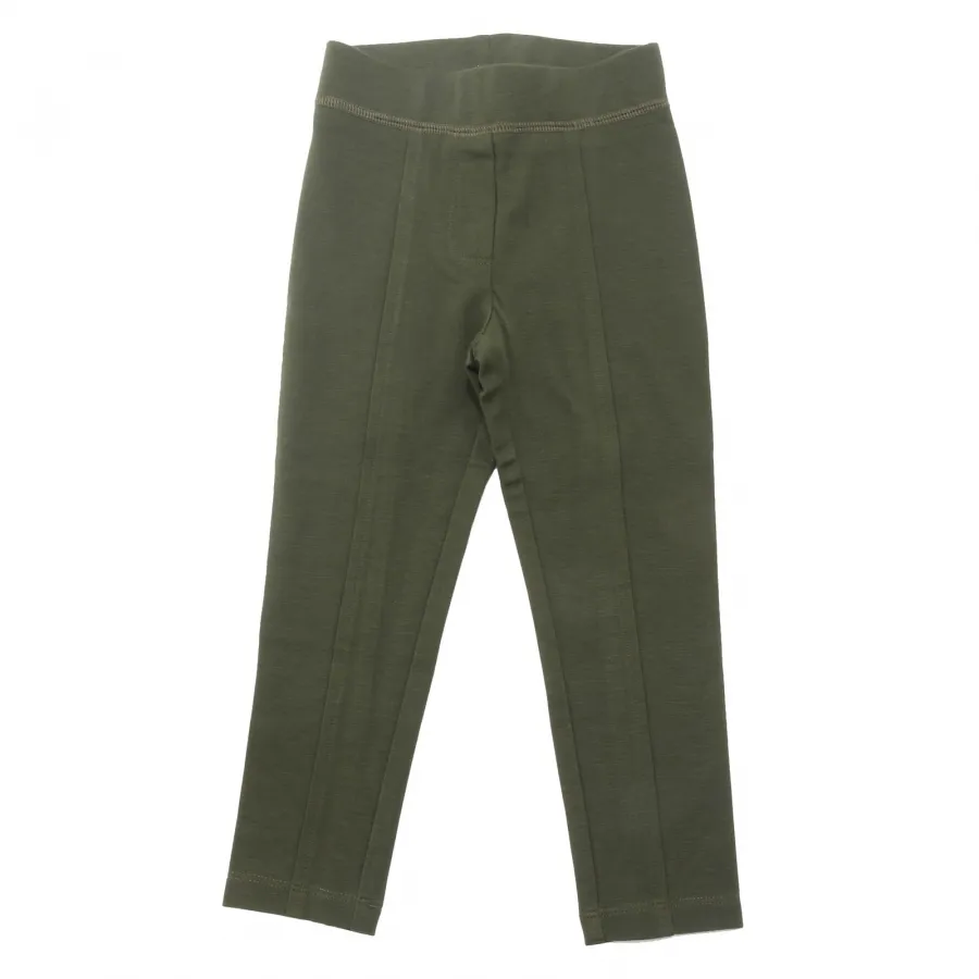 8143AD leggings bimba girl MONNALISA green heavy leggings kids