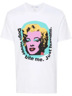 COMME DES GARCONS SHIRT Marilyn Monroe T-shirt