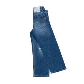 Medium Blue Jeans with Rips for Girls and Teenagers