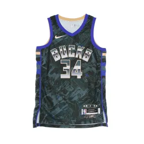 Men's Select Series Basketball Jersey No 34 Giannis Antetokounmpo Milbuc Hasta/Hyper Royal