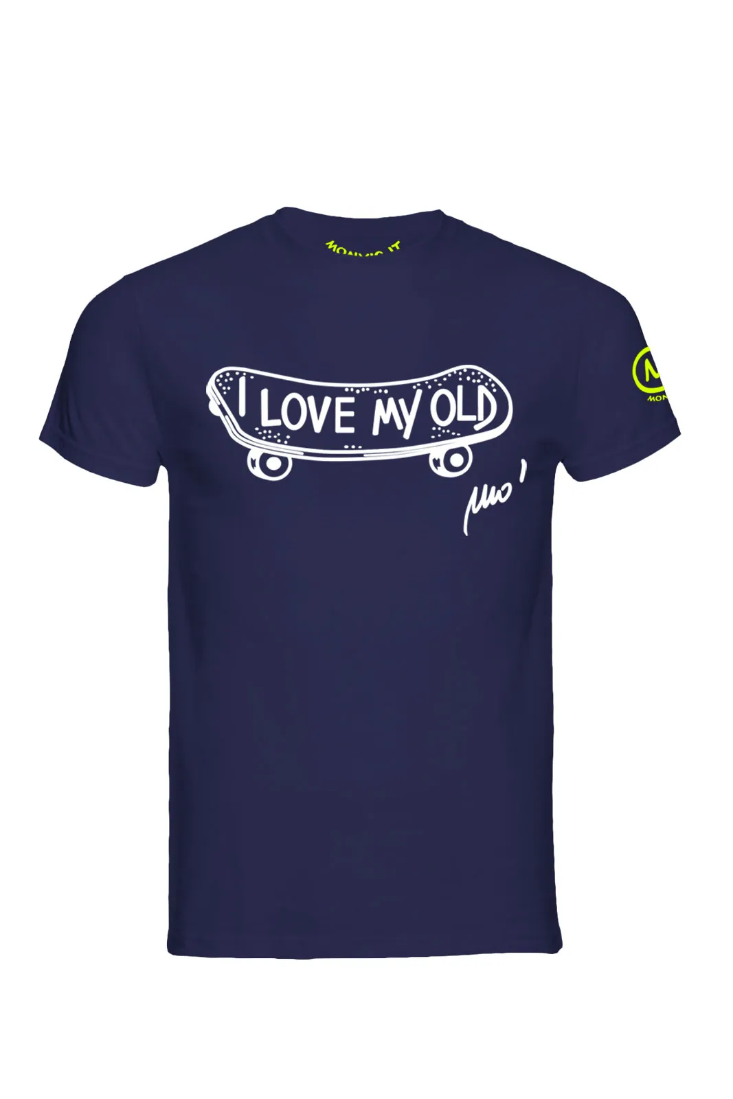 --T-shirt Homme skate “I love my old” HASH-