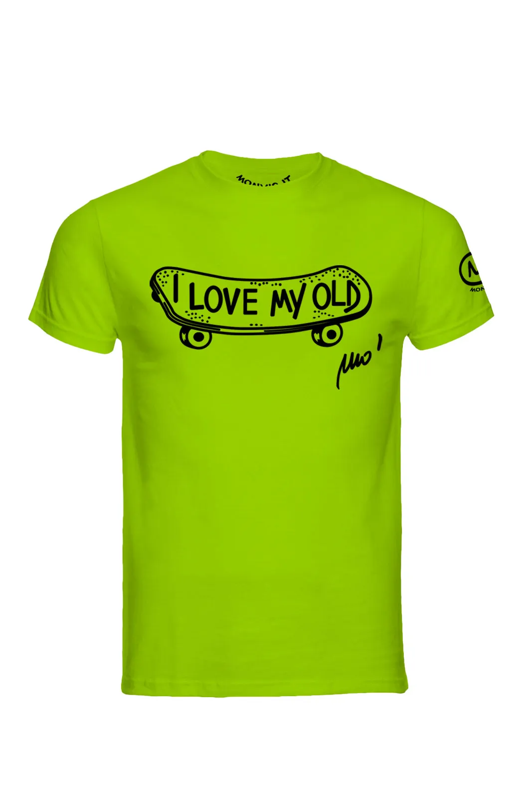 --T-shirt Homme skate “I love my old” HASH-