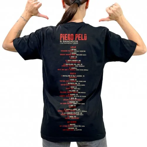 T-shirt Piero Pelù & Bandidos 2023 - unisex
