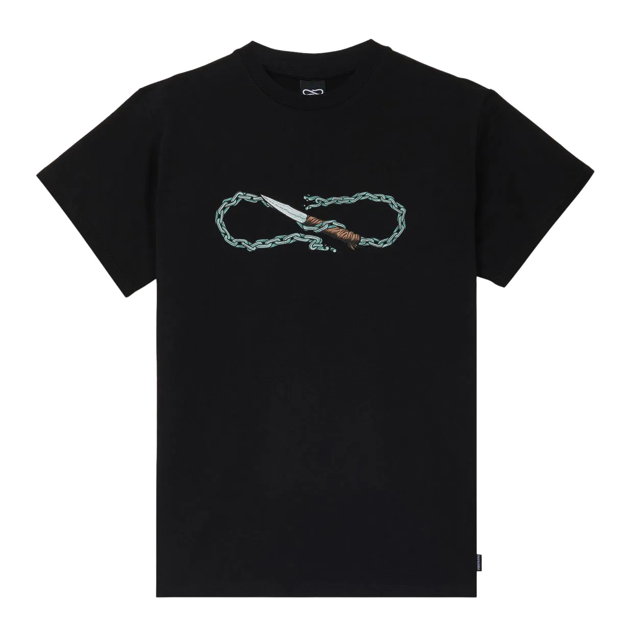 Propaganda Logo Chain Black T-shirt
