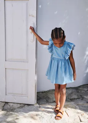Tulle Ruffle Dress